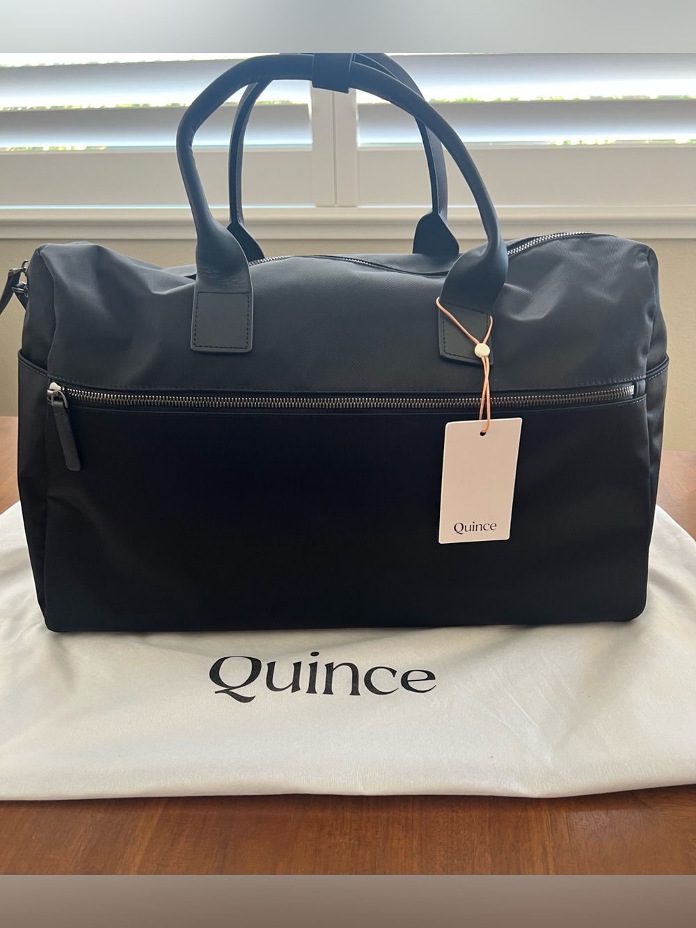 NEW! Quince “Voyage”Black Travel - Weekend Duffel Bag